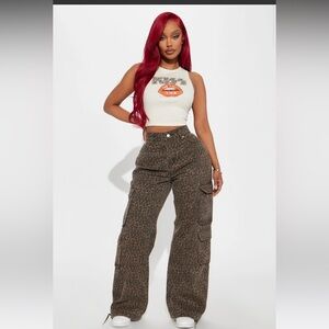 Fashion Nova Anastasia Leopard Jogger
